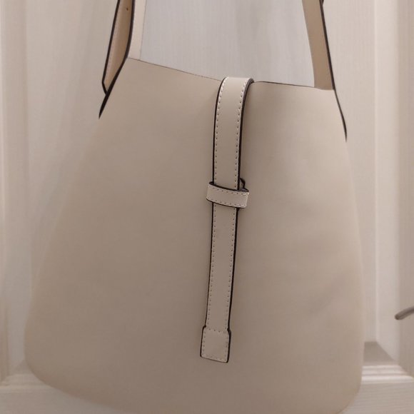 Colab Bags Colab Cream Vegan Leather Crossbody Bag Purse Poshmark